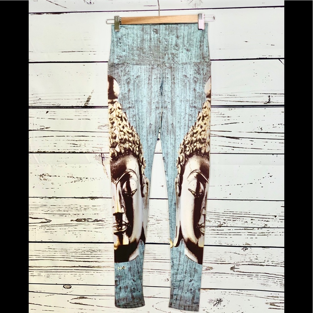 NOLI Yoga Shiny Buddha Leggings Pants S